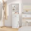 vidaXL Highboard mit Schubladen Weiß 40 x 40,5 x 135 cm Holzwerkstoff 865073 Bild 4