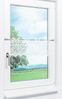 Scheibengardine Lysel - Lochstickerei #1W (BxH) 113,4cm x 24cm natur Bild 2