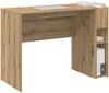 vidaXL Schreibtisch Artisan-Eiche 109 x 50 x 78 cm Holzwerkstoff 891207 Bild 3