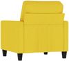 vidaXL Sessel Hellgelb 60 cm Stoff 359152 Bild 5
