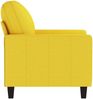 vidaXL Sessel Hellgelb 60 cm Stoff 359152 Bild 4