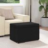 vidaXL Hocker Schwarz 61 x 41 x 40 cm Stoff und Pressholz 876760 Bild 3