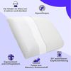 Wolkenfeld Babykissen Eron Kinderkissen, Weiches und Atmungsaktives Kinderkopfkissen - Natürliches Memory Foam Bild 2