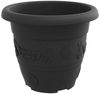vidaXL Runder Blumentopf 24 pcs Schwarz Ø 22 x 18 cm Kunststoff 42020294 Bild 5