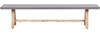 Gartenbank TONNARE 200 cm Beton Grau Bild 4