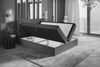 AX LIVING Boxspringbett Bonio VIII 140cm höchsten Schlafkomfort Grau Bild 3