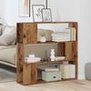 vidaXL Bücherregal/Raumteiler Altholz-Optik 100x24x94 cm 856742 Bild 3