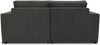 DOMO. collection Ecksofa 800 021, kleine Couch in L-Form mit Cordstoff, Modulsofa mit Taschenfederkern, Sofa, Polsterecke, Eckcouch 198 x 172 x 85 cm (BxTxH), dunkelgrau Bild 3