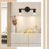 ZMH Deckenstrahler Schwarz 2 Flammig Deckenleuchte - Deckenspots GU10 Schwenkbar 330° Drehbar Deckenlampe Modern Metall Spot Decke Wohnzimmer Schlafzimmer Flur Ohne Leuchtmittel,Max 25Wx2 Bild 5