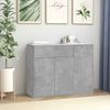 vidaXL Sideboard Betongrau 88x30x70 cm Holzwerkstoff 800679 Bild 1
