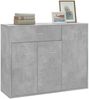 vidaXL Sideboard Betongrau 88x30x70 cm Holzwerkstoff 800679 Bild 4