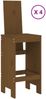 vidaXL 5-tlg. Gartenbar-Set Honigbraun Massivholz Kiefer 3157778 Bild 3