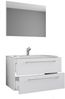 VCM Badmöbel Waschtisch Badinos 914139 Weiß H. 92 x B. 60 x T. 46 cm Bild 2