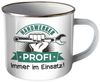 Trötsch Verlag Becher Trötsch Emaille Becher Handwerker Tasse Handwerker Profi Immer im E Bild 2