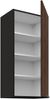 Küchen Hängeschrank 45 cm MONZA Okapi Nußbaum Küche Küchenzeile 90 cm hoch Bild 2