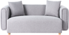 Sofa 2-Sitzer LILLEROD Stoff Grau Bild 4