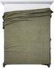 Wohndecke Sofadecke Decke Tagesdecke Design Natur Farben Amber olivgrün 220x200 cm Bild 4