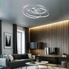 LED Deckenleuchte, Ring Design, dimmbar, 60 cm, GALE Bild 2