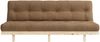 Karup Design LEAN Futonsofa Gestell Natur, Matratze Mocca Bild 4