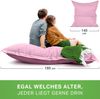 Green Bean® Sitzsack, waschbar, Polyester-PVC-Stoff, Rosa, 140x180 cm, 380 Liter Bild 5