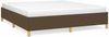 vidaXL Bettgestell ohne Matratze Dunkelbraun 180x200 cm Stoff 347184 Bild 2