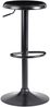 Wohnling Barhocker Schwarz Hocker ohne Lehne 58 - 79 cm Bild 2