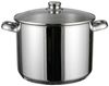 Haushalt International Kochtopf 10 Liter Universalkochtopf Edelstahl Großraumtopf, Edelstahl, induktionsfäihg Bild 2