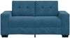 vidaXL Zweisitzer-Sofa Blau 160 cm Samt 4105119 Bild 2