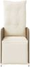 vidaXL Gartensessel 2 Stk. Verstellbar mit Tisch Beige Poly Rattan 365708 Bild 5