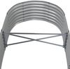 vidaXL Hochbeet Verzinkter Stahl 152x80x36 cm Grau 318914 Bild 5