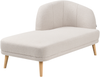 Chaiselongue Stoff hellbeige rechtsseitig TANLAY Bild 4
