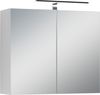 byLiving 'Spree' Spiegelschrank mit Soft-Close-Funktion und LED-Beleuchtung, Holz weiß, 60 x 20 x 70 cm Bild 5