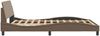 vidaXL Bettgestell "Dover" Cappuccino-Braun 140x190 cm Kunstleder 373182 Bild 5