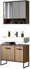 Badmöbel Set 2-teilig Scana in Eiche 80 x 192 cm Bild 2