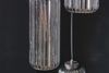 KAWOLA Hängeleuchte CARTOLA Hängelampe 5-flammig Glas schwarz 180 x 45 x 45 cm Bild 5
