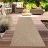 Carpetia Outdoorteppich In- & Outdoorteppich Jute-Optik, rechteckig, Höhe: 6 mm, robuste Struktur wetterfest & pflegeleicht Bild 3