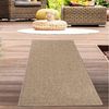 Carpetia Outdoorteppich In- & Outdoorteppich Jute-Optik, rechteckig, Höhe: 6 mm, robuste Struktur wetterfest & pflegeleicht Bild 2