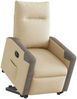 vidaXL Relaxsessel mit Aufstehhilfe Elektrisch Creme Stoff 3324103 Bild 2