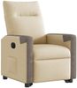 vidaXL Relaxsessel mit Aufstehhilfe Elektrisch Creme Stoff 3324103 Bild 4