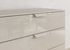 rauch Aditio Box, Kommode, 2 Schubladen, mit Glasfront, mit Softclose-Funktion, Farbe Beige, BxHxT 80x81x42cm Bild 5
