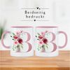 Unal Store Tasse Personalisierte Tasse mit Buchstabe von A bis Z Weihnachten Geschenke Bild 2