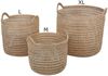 Rattan Korb Eda Natur mit Henkel M Bild 2