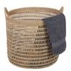 Rattan Korb Eda Natur mit Henkel M Bild 5