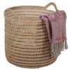 Rattan Korb Eda Natur mit Henkel M Bild 4