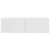 vidaXL TV-Wandschrank Glänzend Weiß 98 x 31 x 29,5 cm Holzwerkstoff 892237 Bild 5