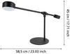 Eglo 900353 Tischleuchte CLAVELLINA Stahl schwarz, Kunststoff weiss LED 1X6,8W 3000K L:55cm H:45cm mit Kabelschalter Bild 3