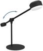 Eglo 900353 Tischleuchte CLAVELLINA Stahl schwarz, Kunststoff weiss LED 1X6,8W 3000K L:55cm H:45cm mit Kabelschalter Bild 2