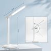 LQWELL Schreibtischlampe LED Tischlampe Abnehmbare Studienlampe, mit Touchdimmer, LED fest integriert, 3 Helligkeitsstufen, Dimmbare Tischleuchte, für Heimbüro, 0° bis 180° Drehung, 6500K Bild 3
