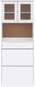 vidaXL Highboard ALTA Weiß 77x35x188 cm Massivholz Kiefer 3187778 Bild 3