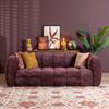 Bronx71 3-Sitzer Sofa Luca Chenille lila Bild 2